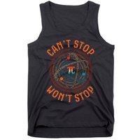 Cant Stop Pi Wont Stop Math Pi Day Funny Maths Teacher Tank Top