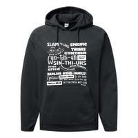 Cynthia Slam Poetry Performance Fleece Hoodie