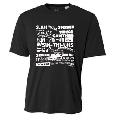 Cynthia Slam Poetry Cooling Performance Crew T-Shirt