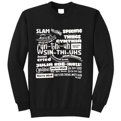 Cynthia Slam Poetry Sweatshirt