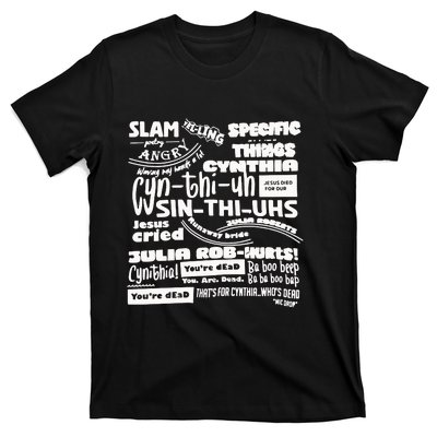 Cynthia Slam Poetry T-Shirt