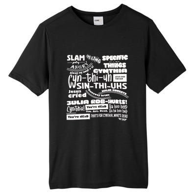 Cynthia Slam Poetry Tall Fusion ChromaSoft Performance T-Shirt