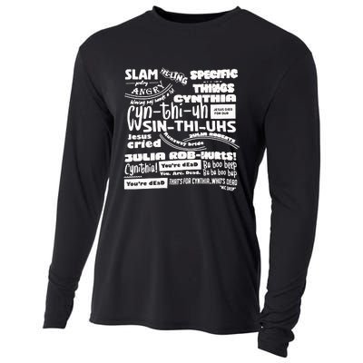 Cynthia Slam Poetry Cooling Performance Long Sleeve Crew