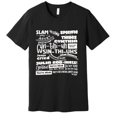 Cynthia Slam Poetry Premium T-Shirt