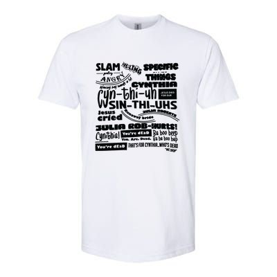 Cynthia Slam Poetry Softstyle CVC T-Shirt