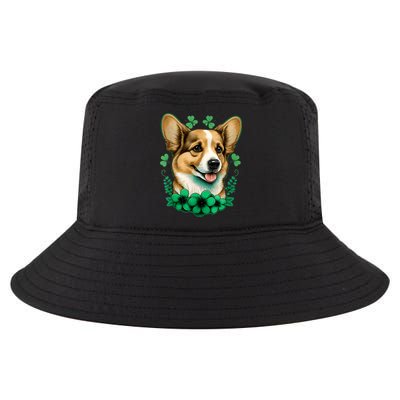 Corgi St. Patricks Day: Fun For Corgi And Irish Lovers Cool Comfort Performance Bucket Hat