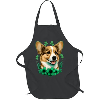 Corgi St. Patricks Day: Fun For Corgi And Irish Lovers Apron