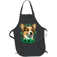 Corgi St. Patricks Day: Fun For Corgi And Irish Lovers Apron