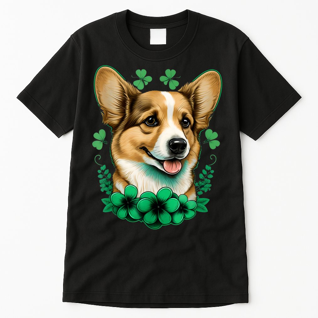Corgi St. Patricks Day: Fun For Corgi And Irish Lovers Tall T-Shirt