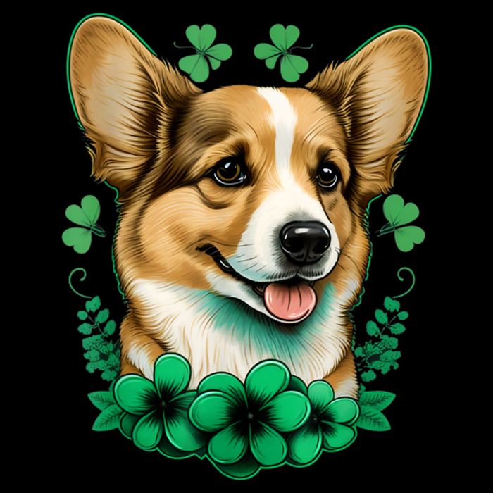 Corgi St. Patricks Day: Fun For Corgi And Irish Lovers Backpack