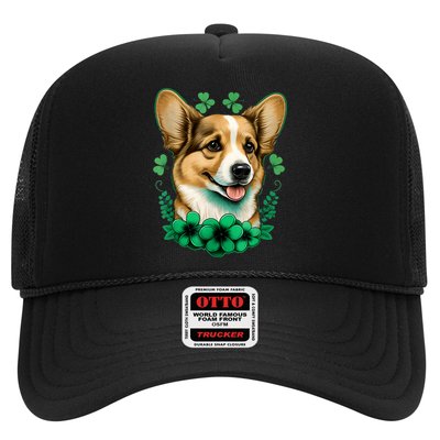 Corgi St. Patricks Day: Fun For Corgi And Irish Lovers Hat
