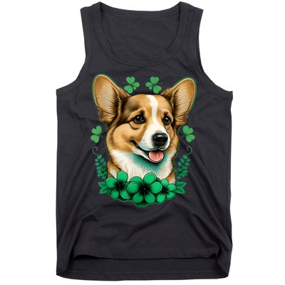 Corgi St. Patricks Day: Fun For Corgi And Irish Lovers Tank Top