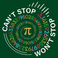 Can'T Stop Pi Won'T Stop Happy Pi Day 3.14 Math Teachers Mousepad
