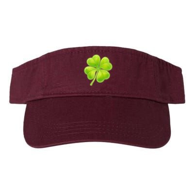 Cute St Patricks Day Lucky Glowing Shamrock Clover Visor