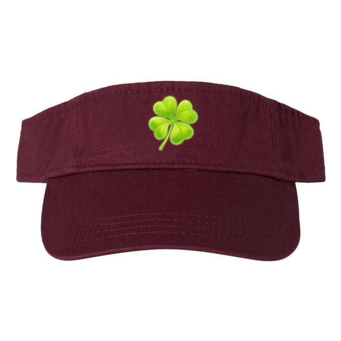 Cute St Patricks Day Lucky Glowing Shamrock Clover Visor