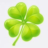 Cute St Patricks Day Lucky Glowing Shamrock Clover Garment-Dyed Sweatshirt