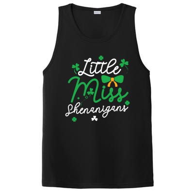 Cute St Patrick Costume Shamrock Little Miss Shenanigans Gift PosiCharge Competitor Tank