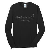 City Skyline Quebec Canada Tall Long Sleeve T-Shirt