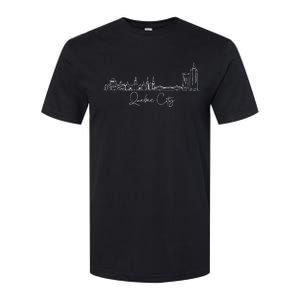 City Skyline Quebec Canada Softstyle CVC T-Shirt