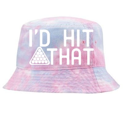 Cue Sports Queue 8 Ball Saying Pool Billiard Gift Tie-Dyed Bucket Hat