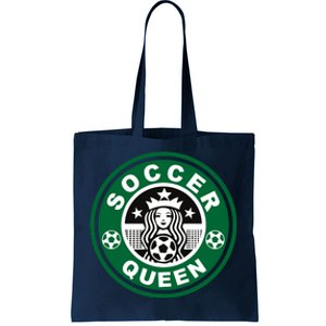 Cool Soccer Queen Tote Bag