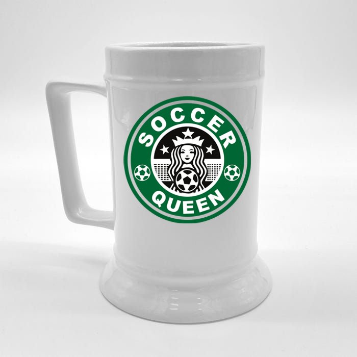 Cool Soccer Queen Beer Stein