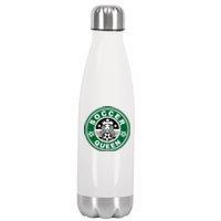 Cool Soccer Queen Stainless Steel Insulated Water Bottle