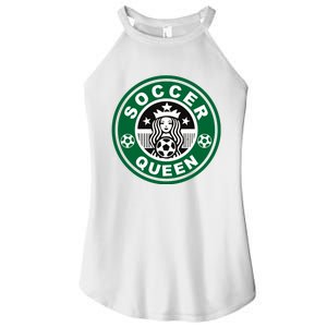 Cool Soccer Queen Women's Perfect Tri Rocker Tank