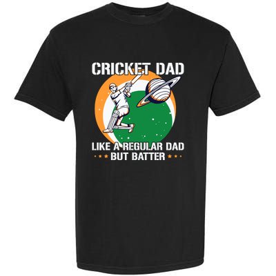 Cricket Sport Quote For An Indian Cricket Dad Garment-Dyed Heavyweight T-Shirt