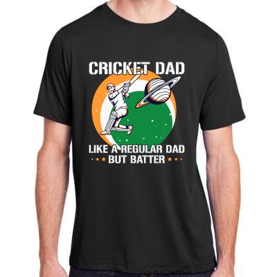 Cricket Sport Quote For An Indian Cricket Dad Adult ChromaSoft Performance T-Shirt