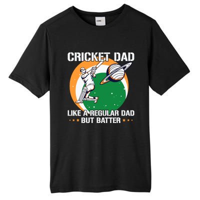 Cricket Sport Quote For An Indian Cricket Dad Tall Fusion ChromaSoft Performance T-Shirt