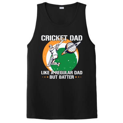 Cricket Sport Quote For An Indian Cricket Dad PosiCharge Competitor Tank