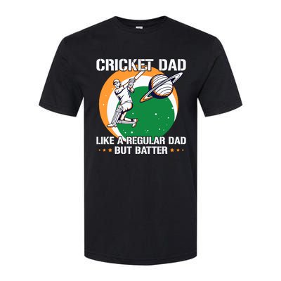 Cricket Sport Quote For An Indian Cricket Dad Softstyle CVC T-Shirt