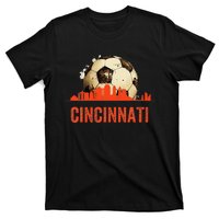 Cincinnati Soccer Queen City Skyline T-Shirt