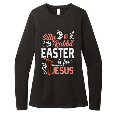 Christian Silly Rabbit Easter For Jesus Womens CVC Long Sleeve Shirt