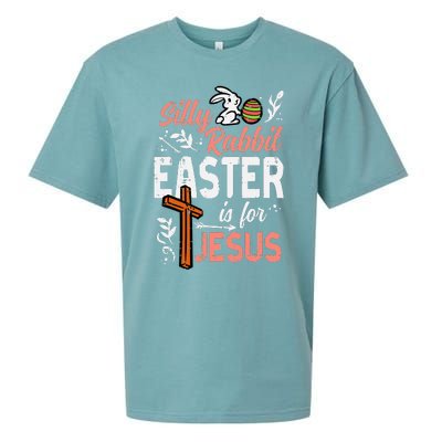 Christian Silly Rabbit Easter For Jesus Sueded Cloud Jersey T-Shirt