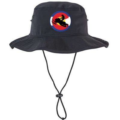 Colorado Snowmobile Rider Snowmobiling In Colorado Gift Bucket Hat