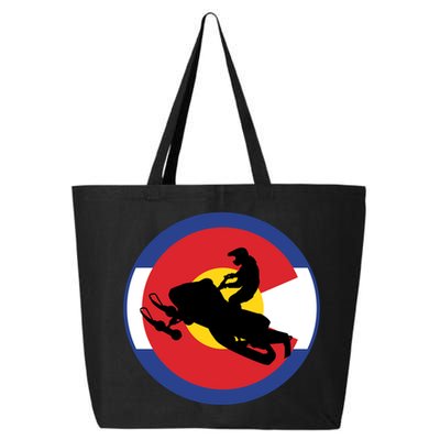 Colorado Snowmobile Rider Snowmobiling In Colorado Gift 25L Jumbo Tote