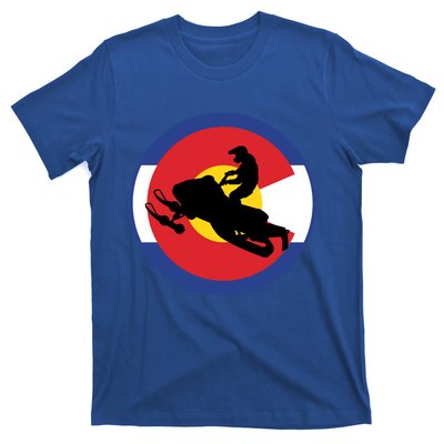 Colorado Snowmobile Rider Snowmobiling In Colorado Gift T-Shirt