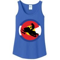 Colorado Snowmobile Rider Snowmobiling In Colorado Gift Ladies Essential Tank