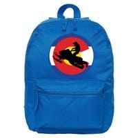 Colorado Snowmobile Rider Snowmobiling In Colorado Gift 16 in Basic Backpack