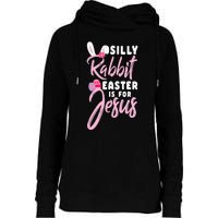 Cute Silly Rabbit Easter Is For Jesus Christians Womens Funnel Neck Pullover Hood