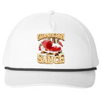 Cranberry Sauce Rap Snapback Five-Panel Rope Hat