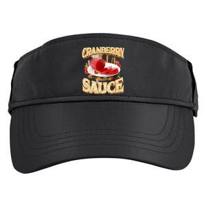 Cranberry Sauce Rap Adult Drive Performance Visor