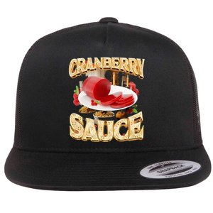 Cranberry Sauce Rap Flat Bill Trucker Hat