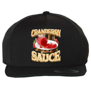 Cranberry Sauce Rap Wool Snapback Cap