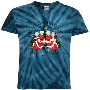 Christmas Santa Red dolls White Christmas trees Movie 1954  Kids Tie-Dye T-Shirt