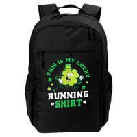 Cute Shamrock Running St Patricks Day Lucky Running Team Backpack