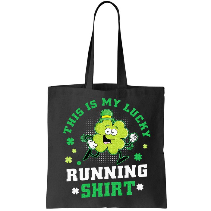 Cute Shamrock Running St Patricks Day Lucky Running Team Bag