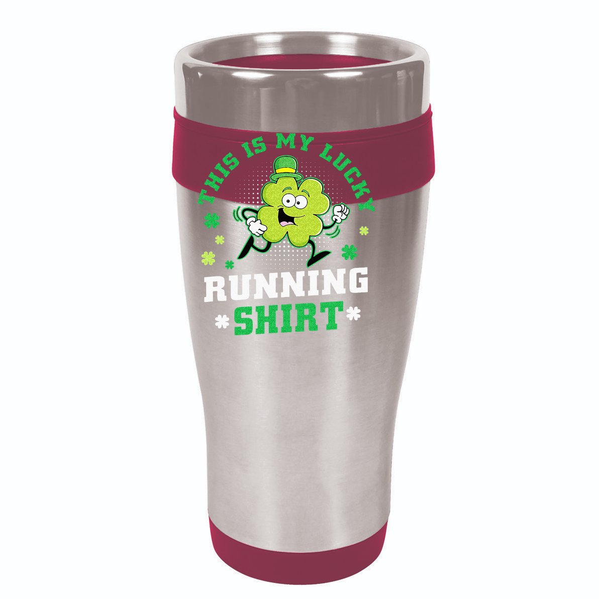 Cute Shamrock Running St Patricks Day Lucky Running Team Youth Performance Sprint T-Shirt